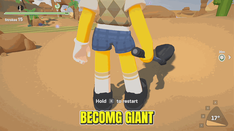Super Battle Golf — Kaiju Mode (screenshot 3)